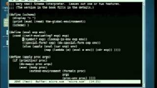 s101cs61aL36p2 Part 2 of edited version of UCB CS61A Lecture 36; Apr 2011