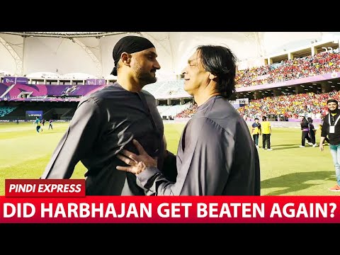 Did Harbhajan get beaten again? | Shoaib Akhtar