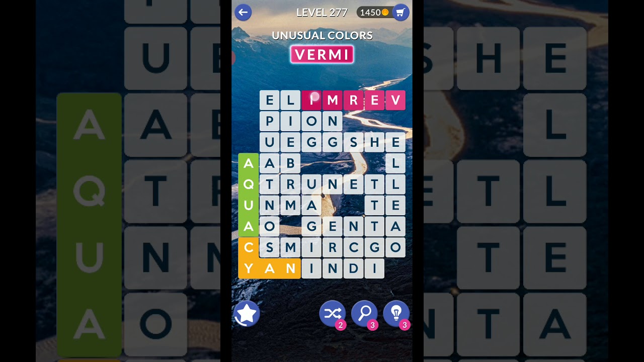 WORD SHAPES LEVEL 277