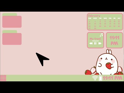 Cute Computer Intro Template (No Text & Free to use!)