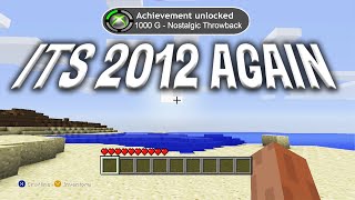 20 Minutes of the very first version of Minecraft on the Xbox 360 (Minecraft Legacy Edition)