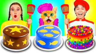 自分 vs おばあちゃんの料理チャレンジ 猫と一緒に | フードバトル GoFun Challenge