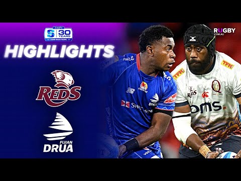 Queensland Reds v Fijian Drua Highlights | Round 16 | Super Rugby Pacific 2026