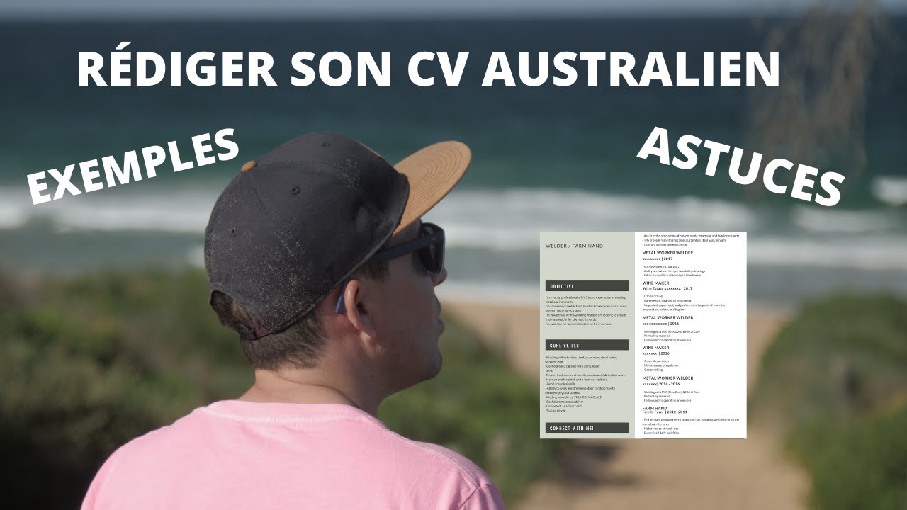 Comment faire son cv Australien ? ( 5 exemples ) YouTube