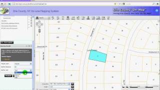 Erie County NY Internet Mapping: How to Create Mailing Labels