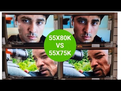 Sony 55X75K Vs