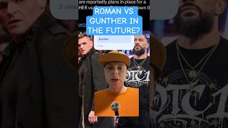 Roman Reigns &amp; Gunther Feud Happening In The Future! #wwe #romanreigns #shorts
