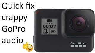 Get awesome audio from GoPro, Yi 4K using Audacity - NO External MIC Needed!! screenshot 4