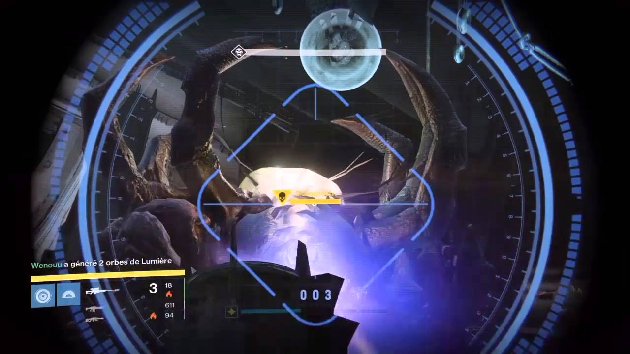 Destiny - Golgoroth challenge mode in two turns - Light of Eternity