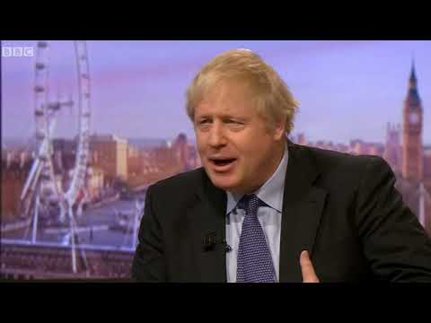 Andrew Marr's mini-fit of pique on Andrew Marr Show 1-12-2019