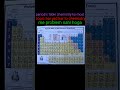 chemistry ka most topic #periodic table #short #ytshort #education #studytips # trending short