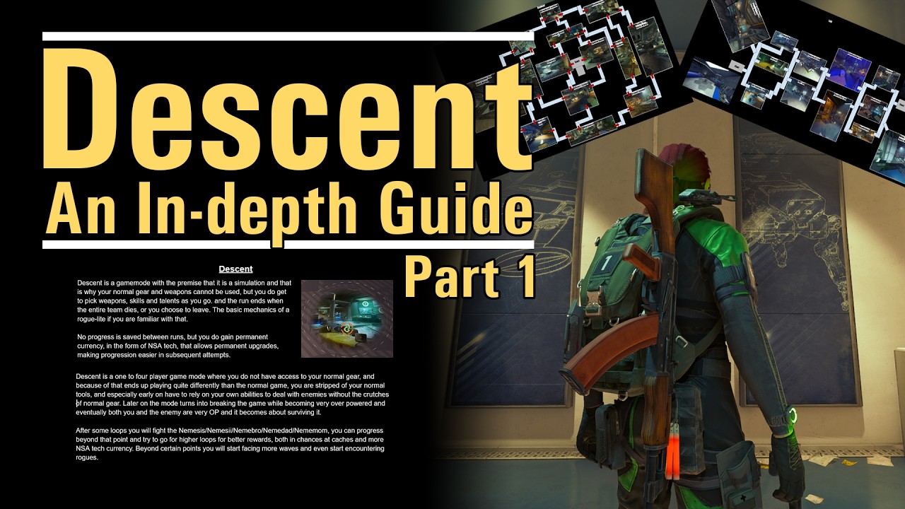 Descent Guide - Part 1 - An In-depth Guide - How to get decent at Descent- The Division 2