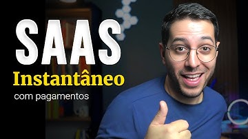 Criei um SaaS que gera RENDA MENSAL em 1 hora