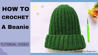 How to Crochet A Beanie ❄️💖😀 | Crochet Pattern | Crochet For Beginners | CROCHET |