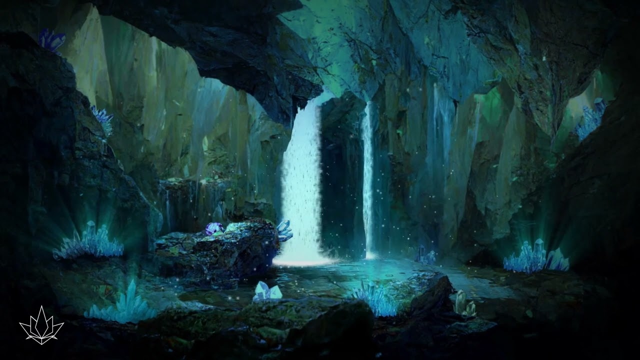 Crystal Cave Healing Music | Music for Sleep, Relaxation, Meditation