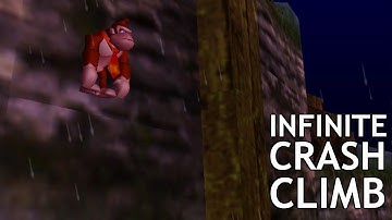 Infinite Crash Climb | Donkey Kong 64 Glitch