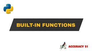 Built-in Functions in Python | Complete Beginner Guide | Python Built-in Functions You Should Know