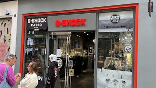 #108 G-Shock Carnaby Street Central London and MRG-BF1000E-1A9DR Frogman