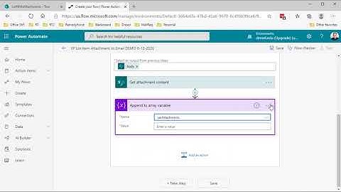 Send SP List Attachments via Power Automate