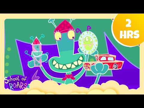 🐉 Baby Dragons Hatch! | School of Roars | Cartoons For Kids