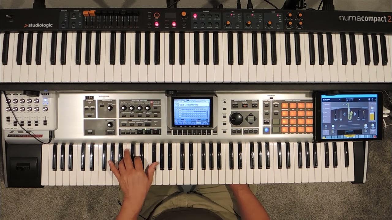 Blue Morning (Instructional keyboard cover) YouTube