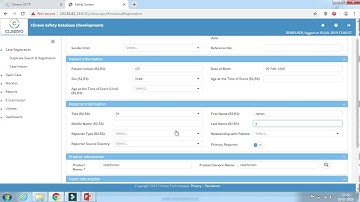 Pharmacovigilance - Clinevo Safety - Case Registration