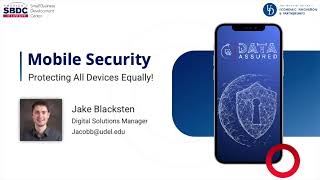Famous "Mobile Security, Protecting all devices equally!". Presentation by Jacob Blacksten. Profile