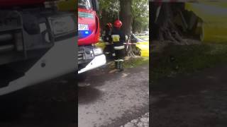 Nowy Sącz Barska Wypadek 01 Lipca 2017