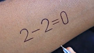 How To Make Convert 2 - 2=0 In Beautiful Tribal Tattoo Design With Pen