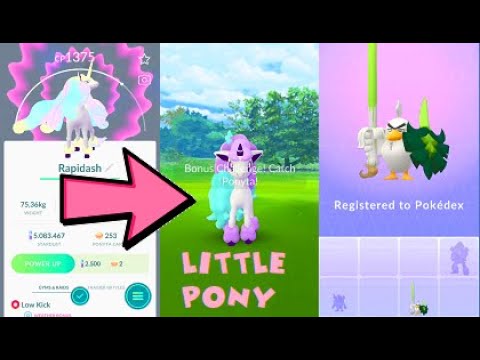 GEN 8 Sirfetch'd, Runerigus & Galarian Rapidash in Pokemon GO