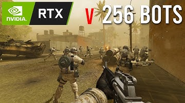 256 Bots v RTX 3090 - Battlefield 2 Performance Test | 4K