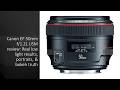 Canon EF 50mm f/1.2L USM review: Real low light results, portraits, &amp; bokeh truth