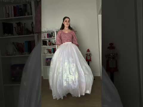 Putting on my Cinderella Dress! Disney princess cosplay layers #shorts #alexandralouise