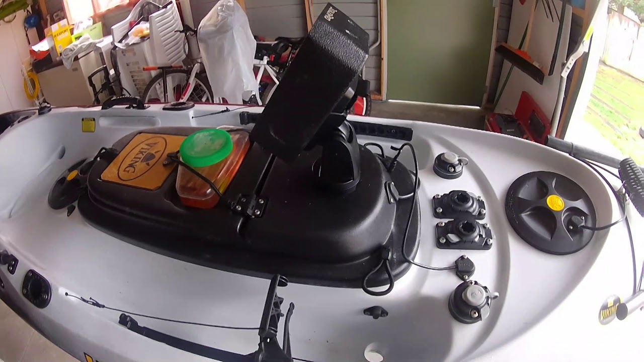 Transducer mounting on my viking 400. YouTube