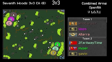 188# - Drone spam 3 - 3 - 16/09/2025 - 3v3 - Combined Arms V1.0.7.1 (OpenRA)