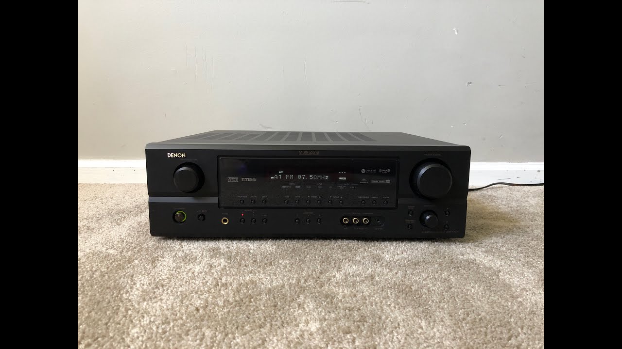 Denon AVR1707 7.1 Home Theater Surround Receiver YouTube