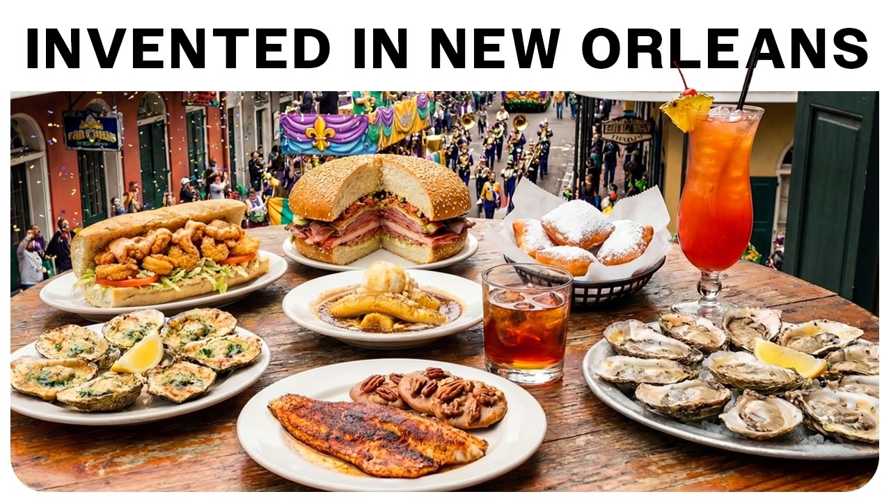 10 Foods Invented in New Orleans