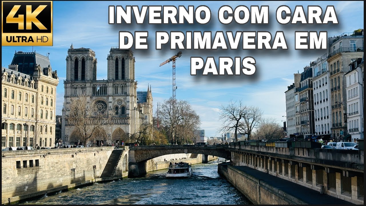 INVERNO COM CARA DE PRIMAVERA EM PARIS 