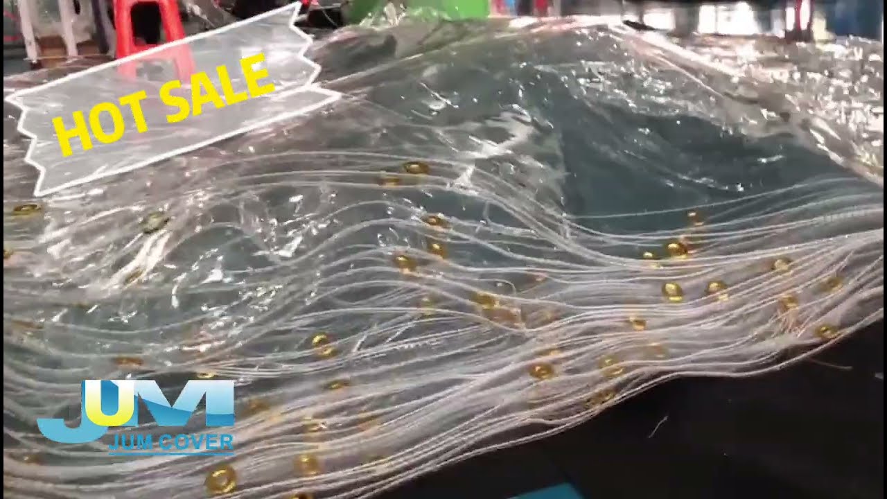 Manufacturer bulk custom clear vinyl tarps YouTube