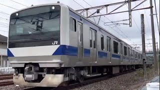 539M E531系3000番台K552編成 普通 高萩行 常磐線 佐和~東海間 通過 0728-13