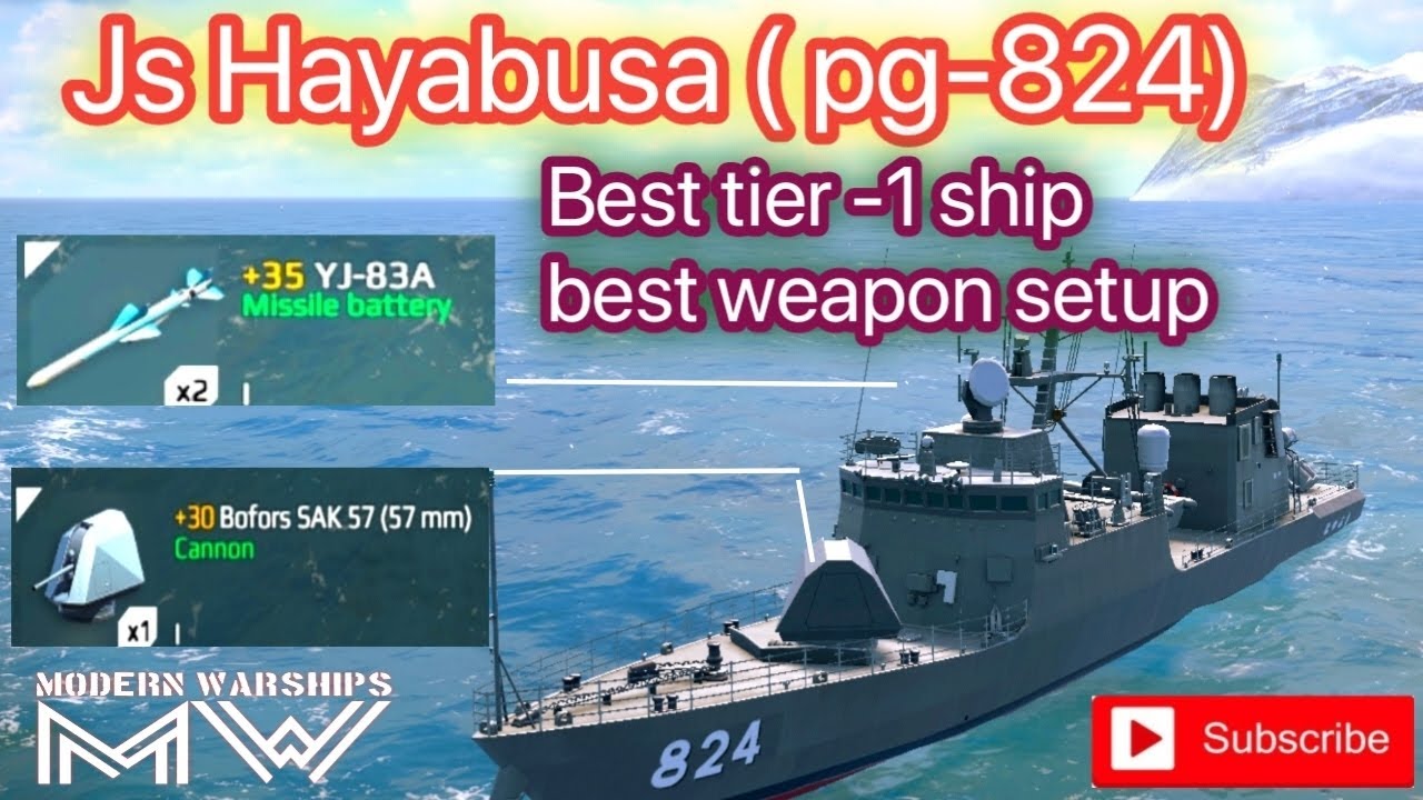 Js Hayabusa (pg-824)|Best weapon set up|tier-1|Februari 2023 update|Modernwarships 
