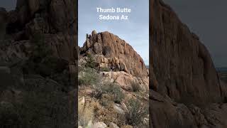 Thumb Butte Sedona, Az #hiking #rockytrail #mountains #adventure #bunnymoonhiking