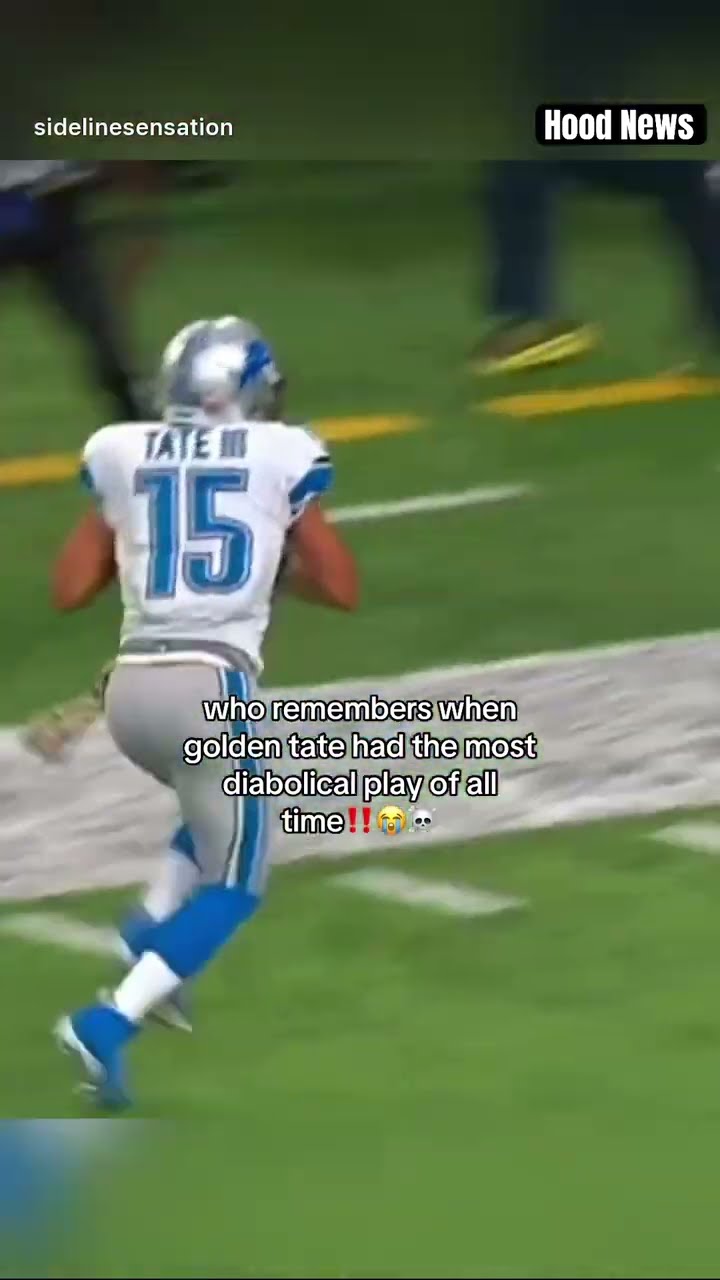 Who remembers #hoodnews #goldentate #detroitlions #vikings #football #NFL #omg #how #wow #sports #us