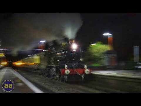 7029 'Clun Castle' - The Polar Express - Widney Manor - 25/11/22