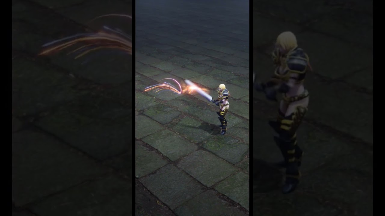 Sword Trail FX in UE 5 Niagara | 