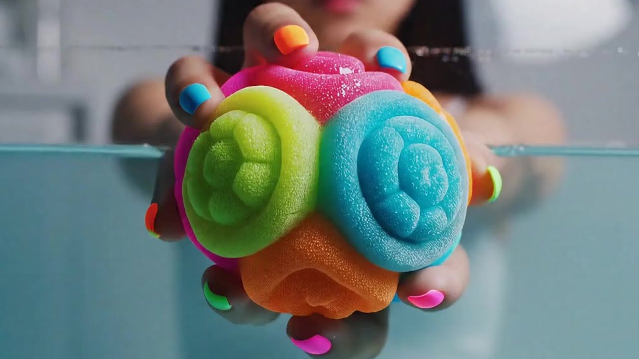 ASMR Magic Bath Bomb Secrets: Which Do You Choose? Oddly Satisfying  💥  Deep Relaxation