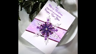 Sparkly Christmas Snowflakes