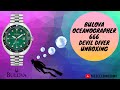 Bulova Oceanographer 96B322 '666 Devil Diver' Unboxing!!