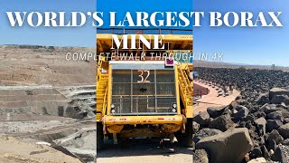 World's Largest Borax Mine in California Complete Tour // California's Largest Open-pit Mine