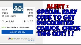 ALERT: Ebay discount code many may not know about.... (No longer valid)